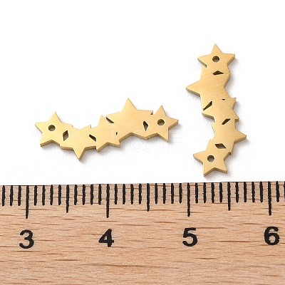 Ion Plating(IP) 304 Stainless Steel Connector Charms STAS-Q303-26G-1