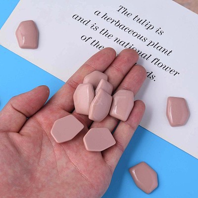 Opaque Acrylic Cabochons MACR-S373-143-A14-1