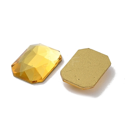 Transparent Glass Cabochons GLAA-B015-20B-1