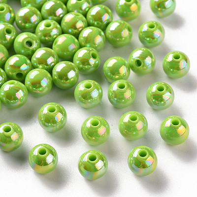 Opaque Acrylic Beads MACR-S370-D8mm-A06-1