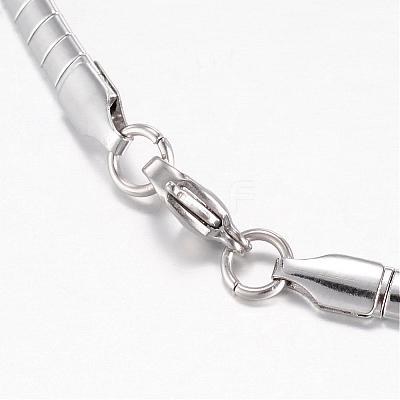 Non-Tarnish 304 Stainless Steel Necklaces NJEW-D274-02P-1
