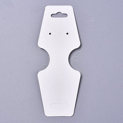 Cardboard Fold Over Paper Display Hanging Cards CDIS-E007-15-1