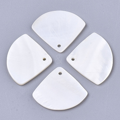 Natural Freshwater Shell Pendants LS-SHEL-R047-19-1