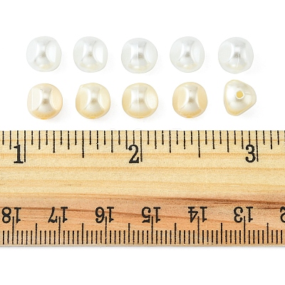 Nuggets Imitation Pearl Acrylic Beads OACR-FS0001-22-1