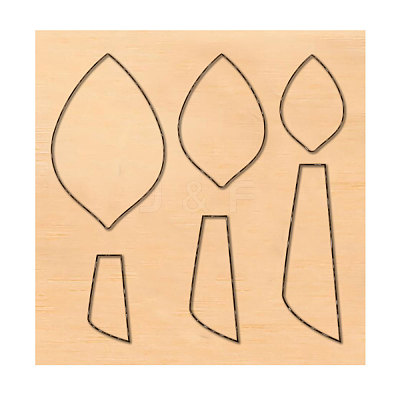 Wood Cutting Dies DIY-WH0169-28-1