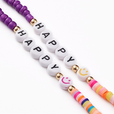 Rainbow Eyeglasses Chains AJEW-EH00315-1