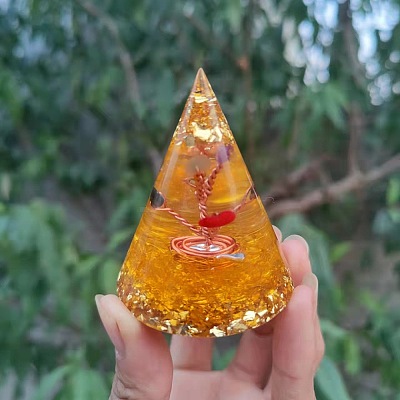 Orgonite Pyramid Resin Energy Generators PW-WG906B0-02-1
