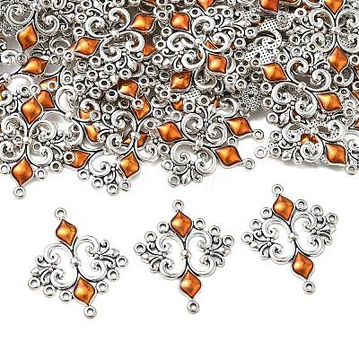 Alloy Enamel Chandelier Component Links ENAM-EA9734Y-6-1