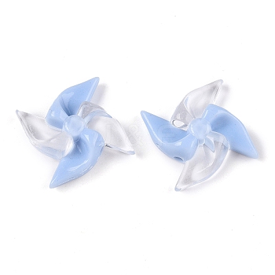Opaque Acrylic Beads SACR-P030-C02-03-1