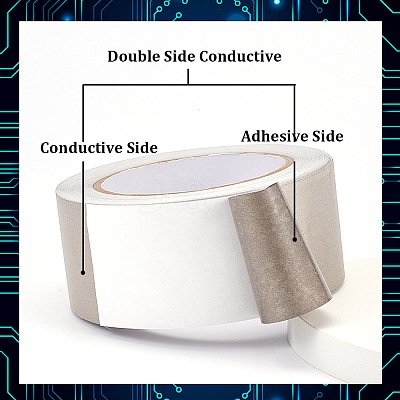 Single Sided Conductive Cloth Tape DIY-WH0504-188C-1