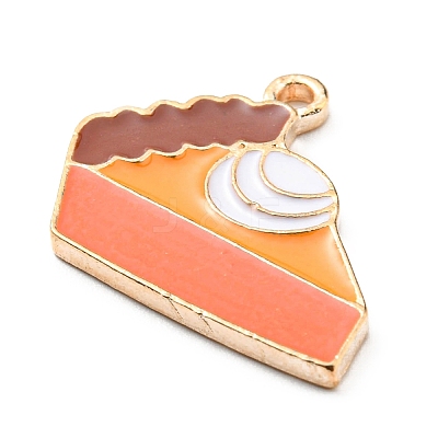 Thanksgiving Day Alloy Enamel Pendants ENAM-D060-02C-KCG-1