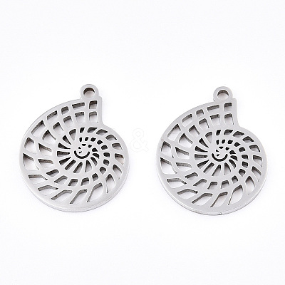 Non-Tarnish 304 Stainless Steel Pendants LS-STAS-T063-211P-1