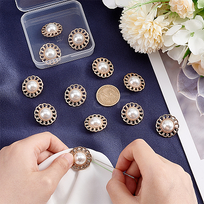 Alloy Shank Buttons FIND-NB0003-72G-1