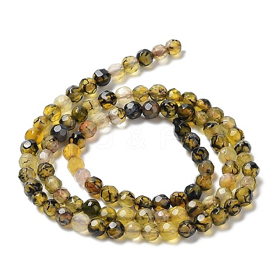 Natural Agate Beads Strands X-G-Q1000-02C-1