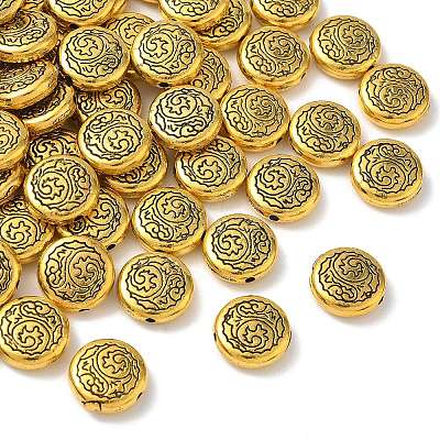 Tibetan Style Alloy Beads AL-CBA612E-03AG-1