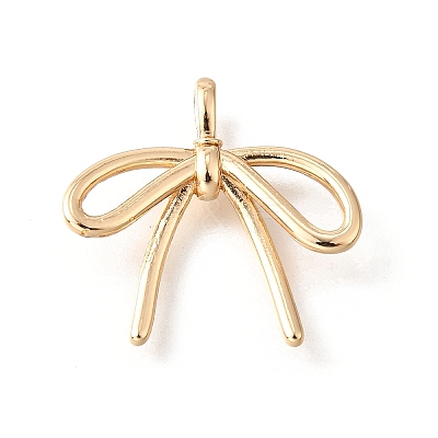 Brass Pendants KK-V008-12G-02-1