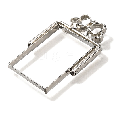 Alloy Open Back Bezel Pendants PALLOY-I223-10P-1