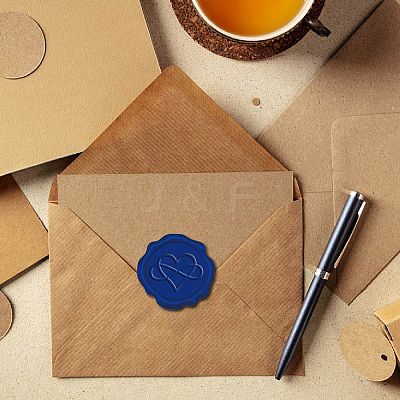 25Pcs Adhesive Wax Seal Stickers DIY-CP0009-11B-05-1