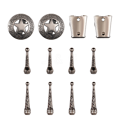 DIY Bolo Tie Jewelry Making Finding Kit DIY-CA0005-42AS-1