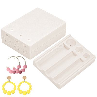 PLA Polymer Clay Rubber Ball Mold AJEW-WH0481-95B-1