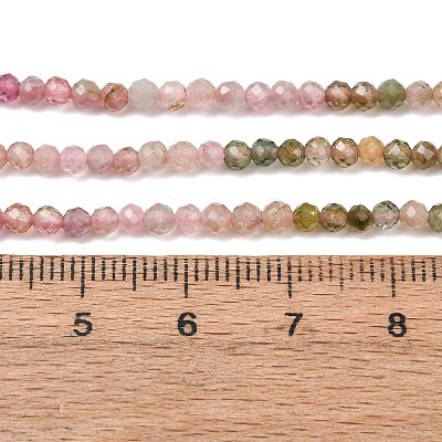 Gradient Color Natural Multicolor Tourmaline Beads Strands G-D110-A02-06-1