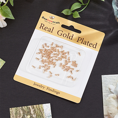 80Pcs Brass Charms KK-BBC0014-10A-1
