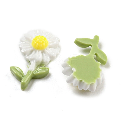 Luminous Opaque Epoxy Resin Decoden Cabochons CRES-M032-02A-1