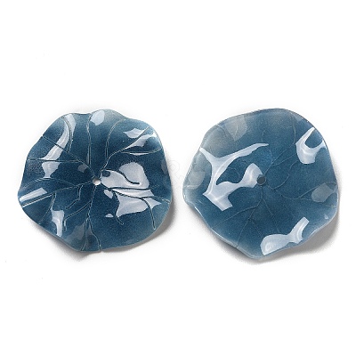Leaf Opaque Acrylic Beads SACR-C002-30-1
