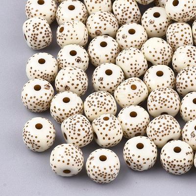 Opaque Acrylic Beads SACR-S752-01-1