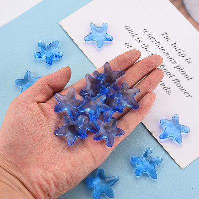 Transparent Acrylic Beads TACR-S154-58B-940-1