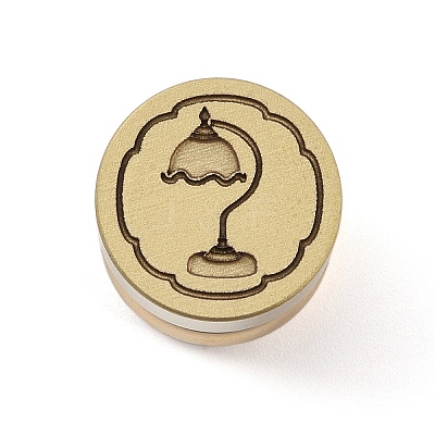 Wax Seal Brass Stamp Head STAM-P001-01G-06-1