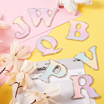26 Letters Cloth Iron/Sew on Patches PJ-TAC0004-04A-1