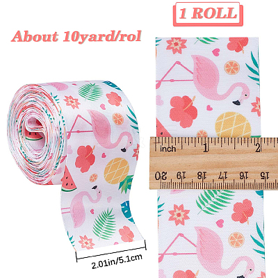 10 Yards Printed Polyester Ribbon OCOR-GF0002-47C-1
