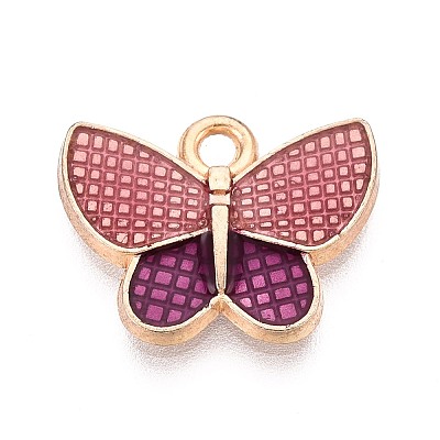 Alloy and Enamel Pendants PALLOY-T092-53A-1