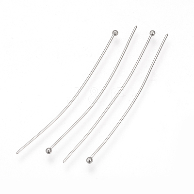 Tarnish Resistant 304 Stainless Steel Ball Head Pins X-STAS-Q218-02C-1