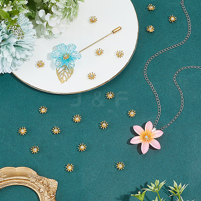 50Pcs Zinc Alloy Crystal Rhinestone Cabochons FIND-SC0022-68-1