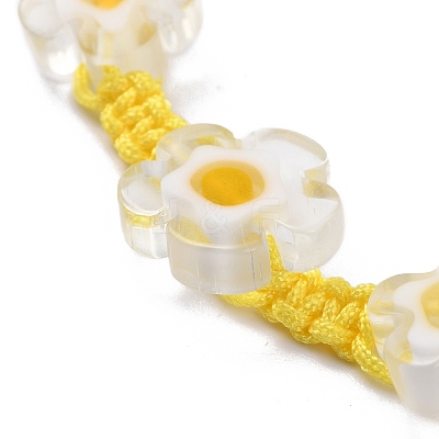 Adjustable Nylon Thread Braided Bead Bracelets Sets BJEW-JB05959-1