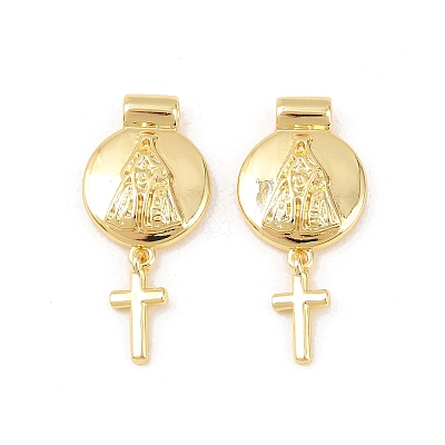 Brass Pendants KK-F931-30C-G-1