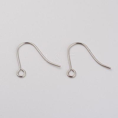 Tarnish Resistant 316L Surgical Stainless Steel Earring Hooks STAS-G229-08P-01-1