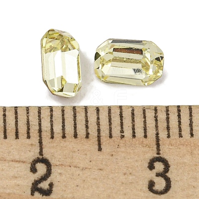Glass Rhinestone Cabochons RGLA-L029-18A-213-1