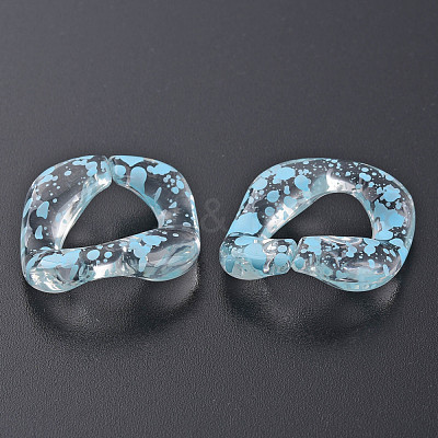 Transparent Acrylic Linking Rings OACR-N009-016A-14-1