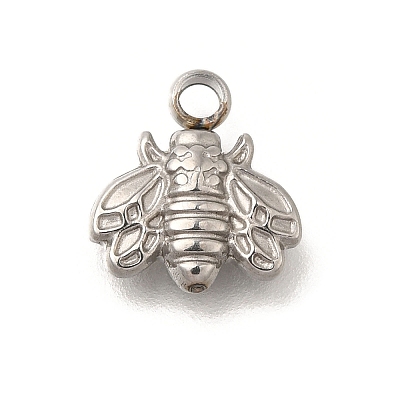 Anti-Tarnish 304 Stainless Steel Charms STAS-M075-13P-1