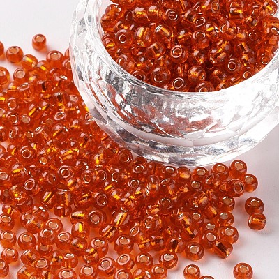 (Repacking Service Available) 8/0  Glass Seed Beads SEED-C014-3mm-29B-1