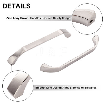 Zinc Alloy Drawer Handles X1-SW-TAC0001-23C-1