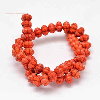 Dyed Synthetic Turquoise Bead Strands G-M148-02-D-1