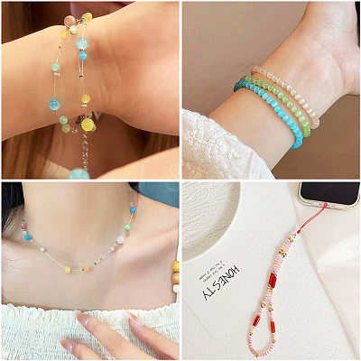180Pcs 9 Colors Cat Eye Beads CE-TA0001-03-1