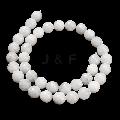 Natural Rainbow Moonstone Beads Strands G-C280-B15-10mm-1