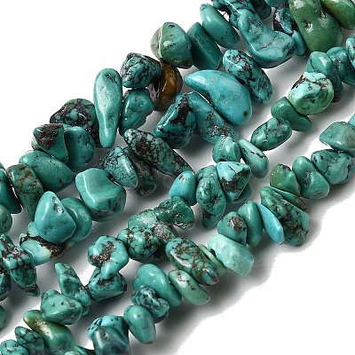 Natural HuBei Turquoise Bead Strands G-H345-A01-09-1