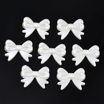 ABS Plastic Imitation Pearl Beads KY-T023-030-1