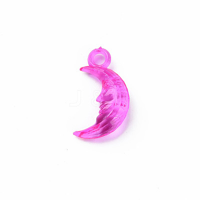 Transparent Acrylic Pendants MACR-N013-032-A01-1
